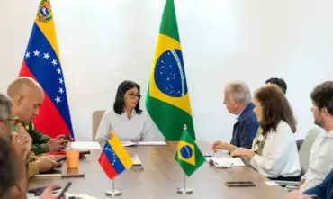 Venezuela recebe apoio do Brasil após reunião entre ministros
