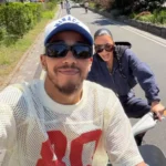 Lewis Hamilton e Kim Kardashian são flagrados aos beijos em Mônaco