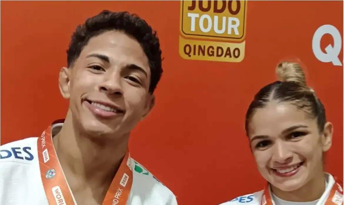 Judô rende dois bronzes ao Brasil na abertura do Grand Prix da China