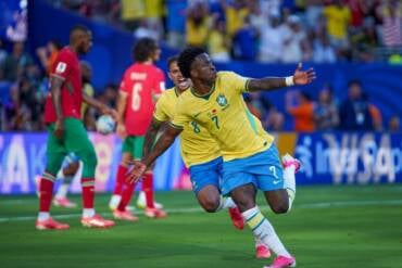Gol vini jr brasil x marrocos copa do mundo