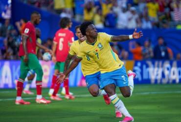 Gol vini jr brasil x marrocos copa do mundo