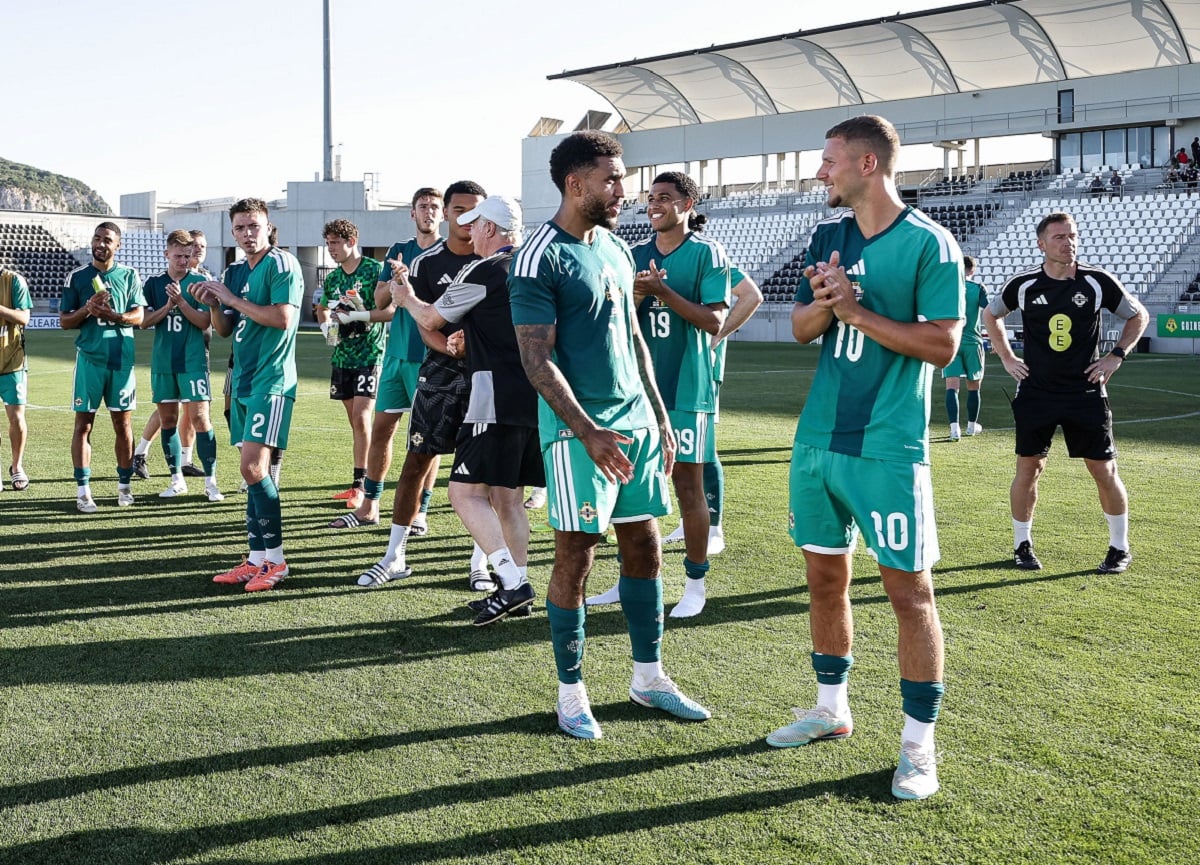 França x Irlanda do Norte: último ensaio antes da Copa do Mundo. Imagem: Seleção da Irlanda do Norte