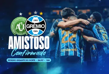 Grêmio confirma amistoso em Sinop-MT