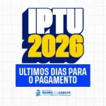Prazo para pagamento do IPTU 2026 segue até 12 de junho em Barra do Garças