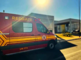 Veículo de resgate do corpo de bombeiros de Mato Grosso