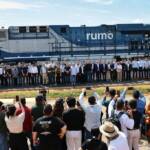 Governo de MT e Rumo inauguram 1º trecho da ferrovia estadual com investimento de R$ 5 bilhões