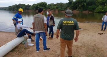 Sema em coletas do Rio Araguaia