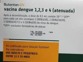 Vacinação contra a dengue com o imunizante Butantan-DV