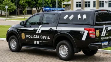 Viatura da Polícia Civil