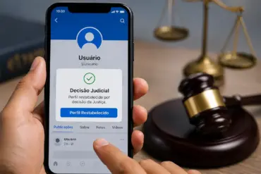 Perfil suspenso deve ser restabelecido por decisão judicial