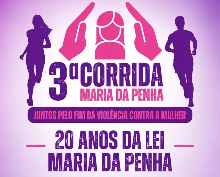 Corrida Maria da Penha abre programação do Agosto Lilás no dia 1º de agosto em Sinop