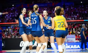 Brasil vence o Japão na Liga das Nações e mantém a vice-liderança