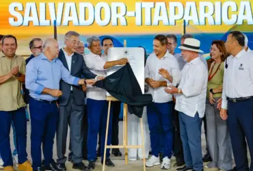 Itaparica entra no centro de alerta de Lula durante início das obras da ponte