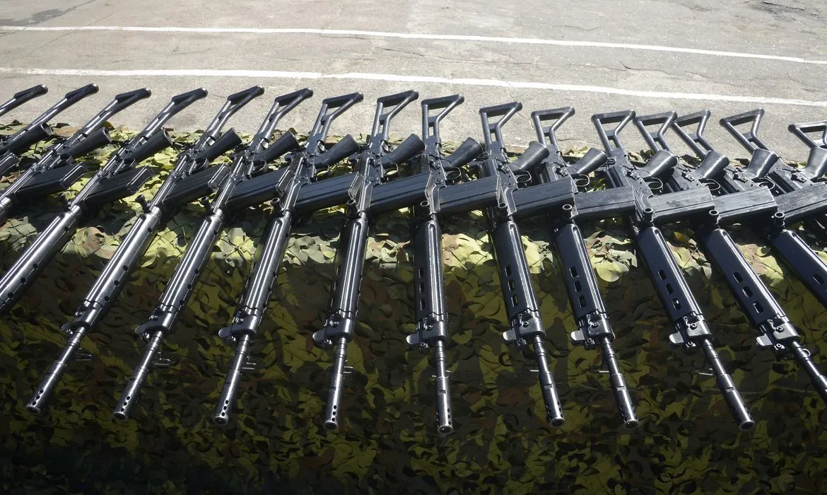 Recadastramento de armas será obrigatório para forças de segurança do RJ