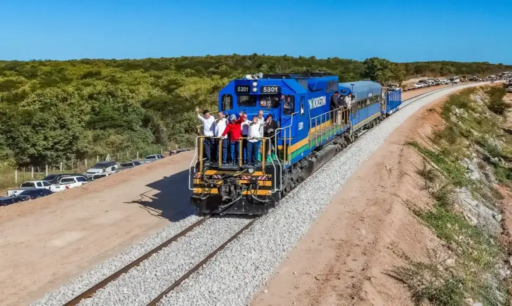Transnordestina alcança 82% das obras e avança com novos trechos no Nordeste