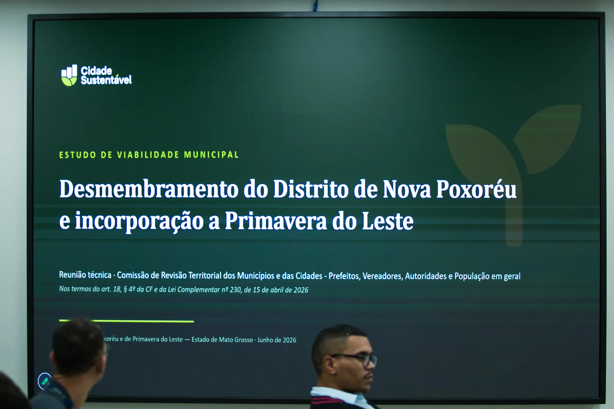 Revisão territorial avança com divulgação de estudos