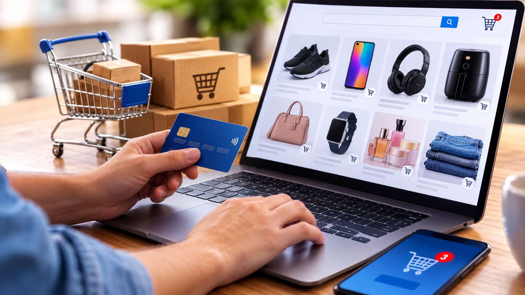 Compras pela internet batem recorde no Brasil e já fazem parte da rotina de 139 milhões de consumidores