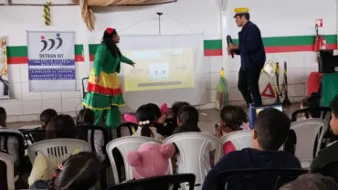 Detran-MT destaca ações educativas de trânsito do Detran-MT em junho