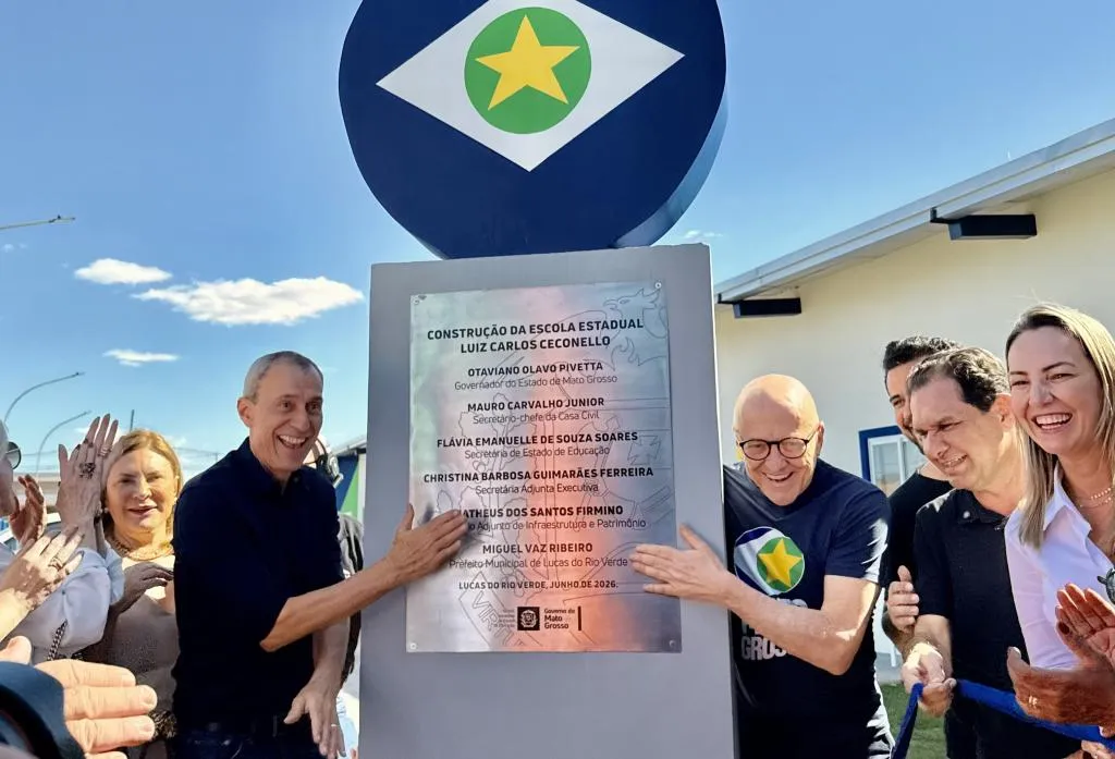 Governo de MT entrega nova escola de R$ 12 milhões no modelo cívico-militar em Lucas do Rio Verde