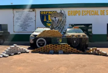 Apreensão de drogas na fronteira de MT causa prejuízo de R$ 1,2 milhão ao crime