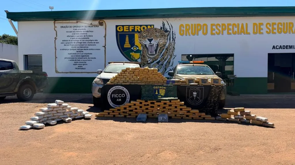 Operação integrada intercepta Triton com 306 kg de entorpecentes em Porto Esperidião