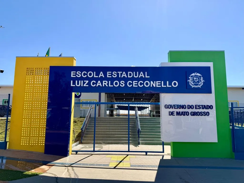 Governo de MT entrega nova escola estadual em Lucas do Rio Verde com investimento de R$ 12 milhões