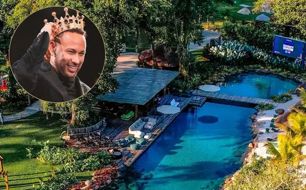 Mansão de Neymar reúne luxo e lazer em Mangaratiba