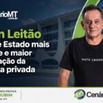 NILSON LEITÃO DEFENDE ESTADO MAIS EFICIENTE E MAIOR PARTICIPAÇÃO DA INICIATIVA PRIVADA