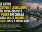 CRISE ENTRE EXECUTIVO E LEGISLATIVO EXPÕE NOVA DISPUTA POR PODER EM CUIABÁ E COLOCA ABILIO BRUNINI EM XEQUE JUNTO À ANTIGA BASE