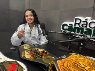 Melissa Vinck participa do Lucas em Debate e fala sobre trajetória no jiu jítsu