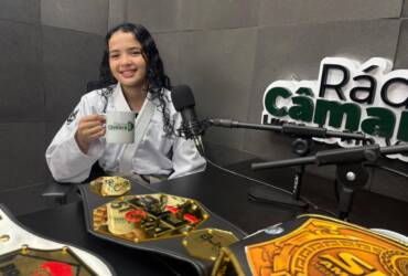 Melissa Vinck participa do Lucas em Debate e fala sobre trajetória no jiu jítsu
