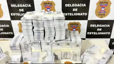 Polícia Civil incinera R$10mi em golpe do falso empréstimo milionário