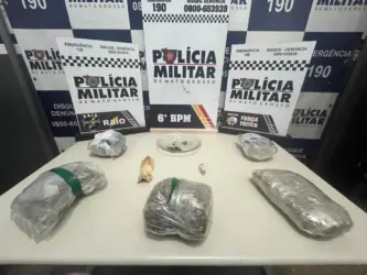 Três são conduzidos por tráfico de drogas com maconha em Cáceres