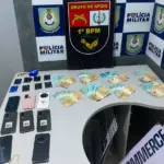 Homem é preso no Shopping Popular com mala cheia de dinheiro de golpes na internet em Cuiabá