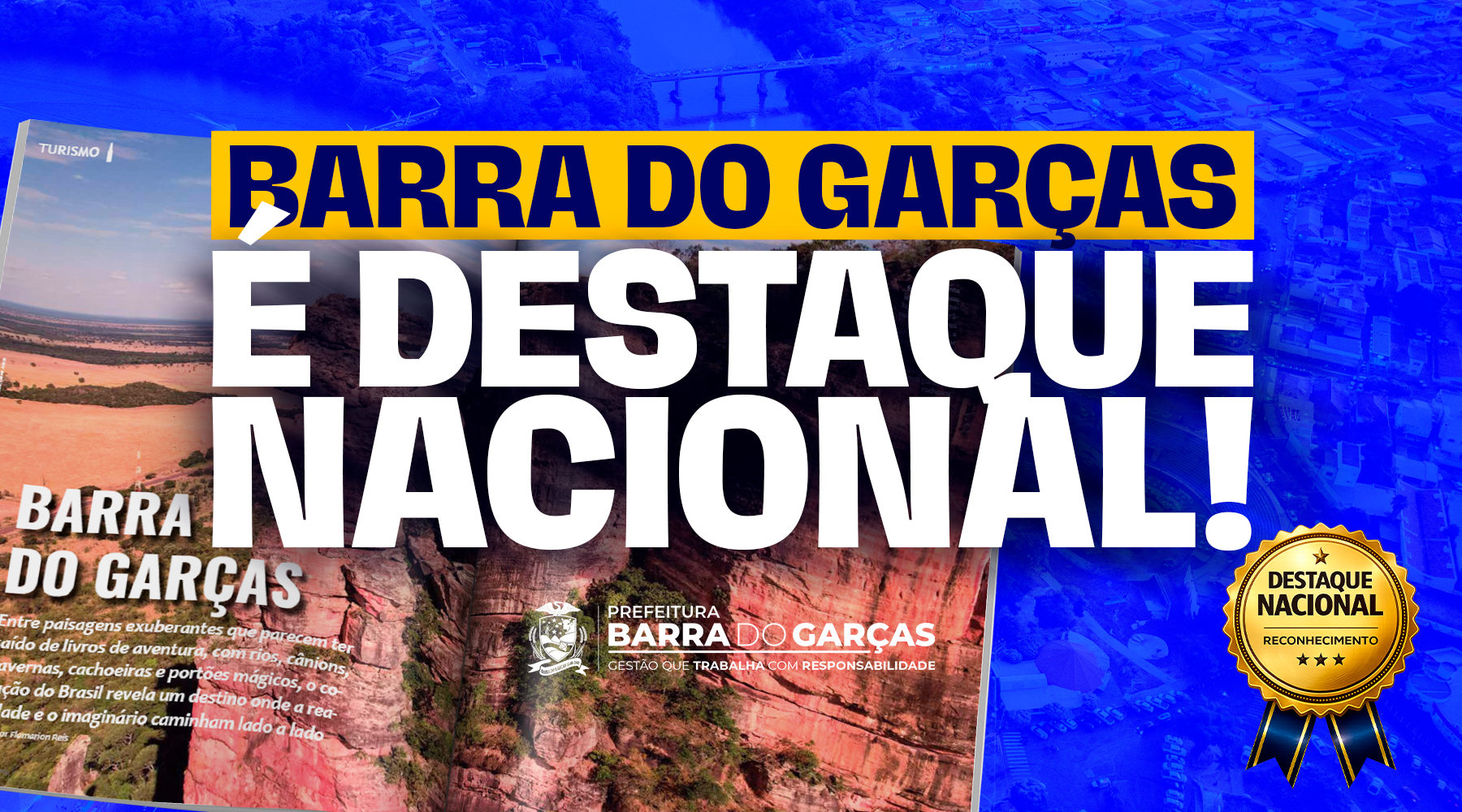 Ecoturismo de Barra do Garças ganha destaque em publicação oficial da Federação dos Distribuidores da Heineken Brasil