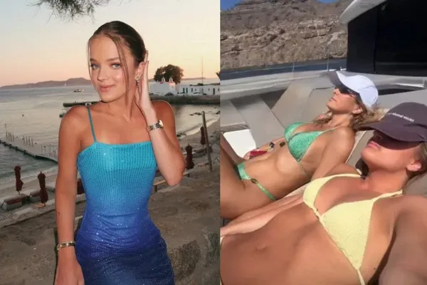 Rafa Justus celebra 17 anos em viagem à Grécia
