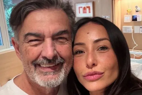 Sabrina Sato celebra alta do pai após internação