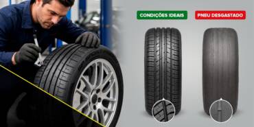 Saiba reconhecer quando é hora de trocar os pneus do veículo   Divulgação