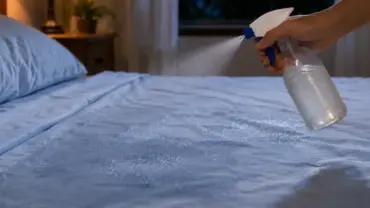 Lençol úmido ajuda a refrescar a cama no calor