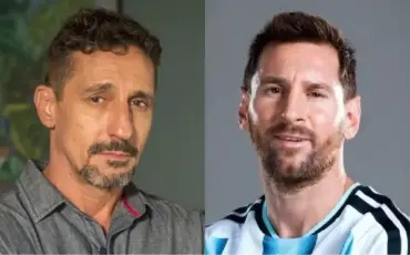 Messi vira alvo de críticas de Tuca Andrada nas redes