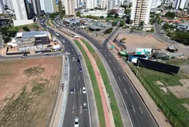 Obras do BRT em Cuiabá avançam com asfaltamento e calçadas