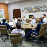 Vereadores participam de reunião para definição de melhorias no trânsito da travessia urbana da BR-163