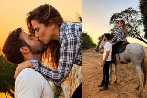 Wanessa Camargo celebra romance com Bruno Bevan