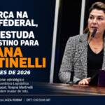 SEM FORÇA NA CHAPA FEDERAL, MDB ESTUDA NOVO DESTINO PARA ROSANA MARTINELLI NAS ELEIÇÕES DE 2026