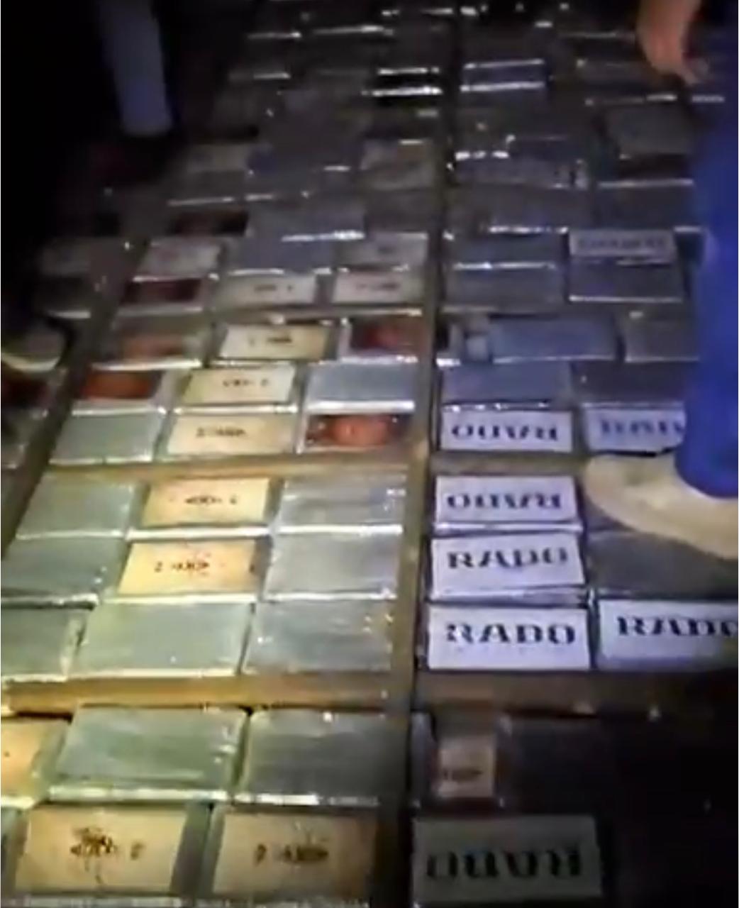 Operação conjunta da PF e Gefron apreende 1,5 tonelada de cocaína e prende quatro suspeitos no Pará
