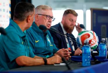 Treinador da Seleção Carlo Ancelotti