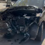 Cruzamento perigoso: Batida entre Hyundai e Uno mobiliza Bombeiros em avenida de Lucas do Rio Verde