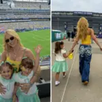 Virgínia Fonseca leva as filhas para assistir à Copa do Mundo no estádio pela primeira vez