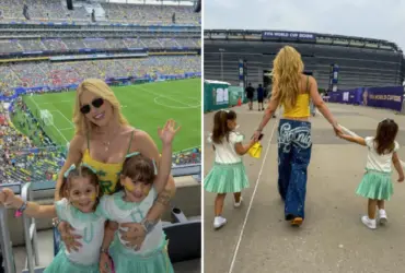 Virgínia Fonseca leva as filhas para assistir à Copa do Mundo no estádio pela primeira vez
