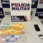 PM detém dois suspeitos por tráfico de drogas em Sorriso